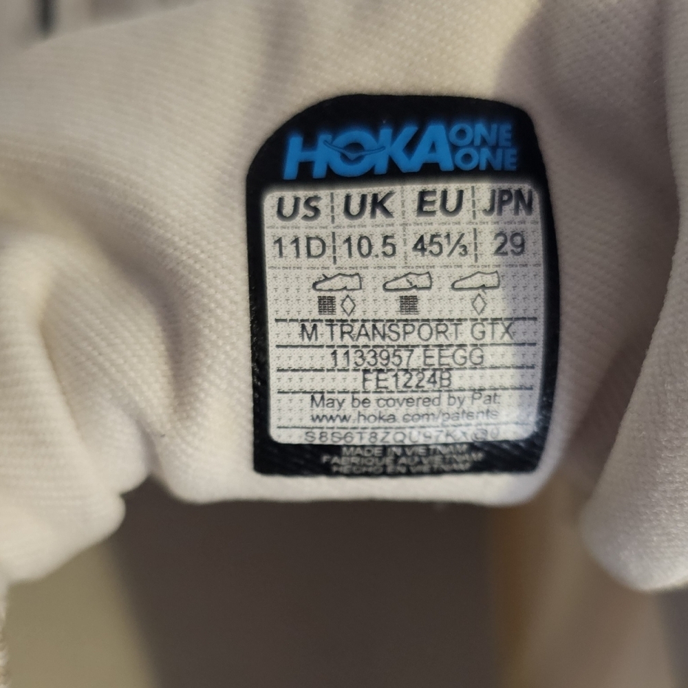 *NEW* Hoka Men's 11D Transport GTX Athletic Sneakers - Picture 10 of 10